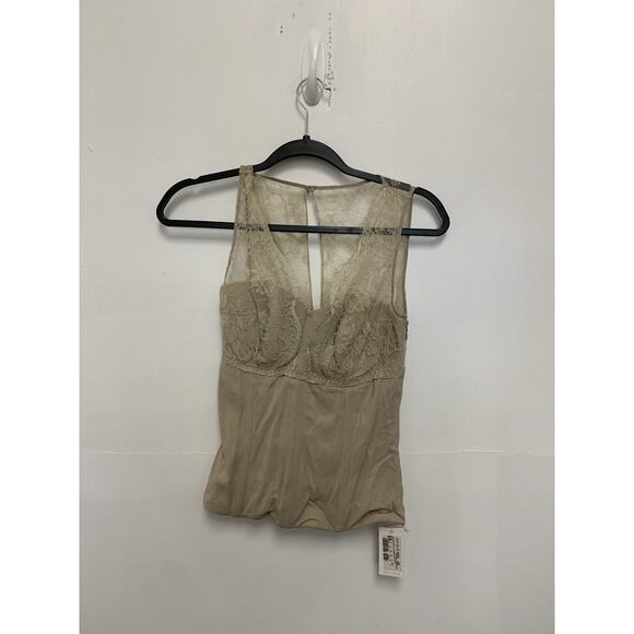 La Perla Tops - NWT La Perla Beige Lace Corset Size 44